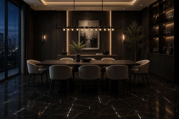 ARKREA Rivestimenti SPC marquina Balck 23073-1 - 001